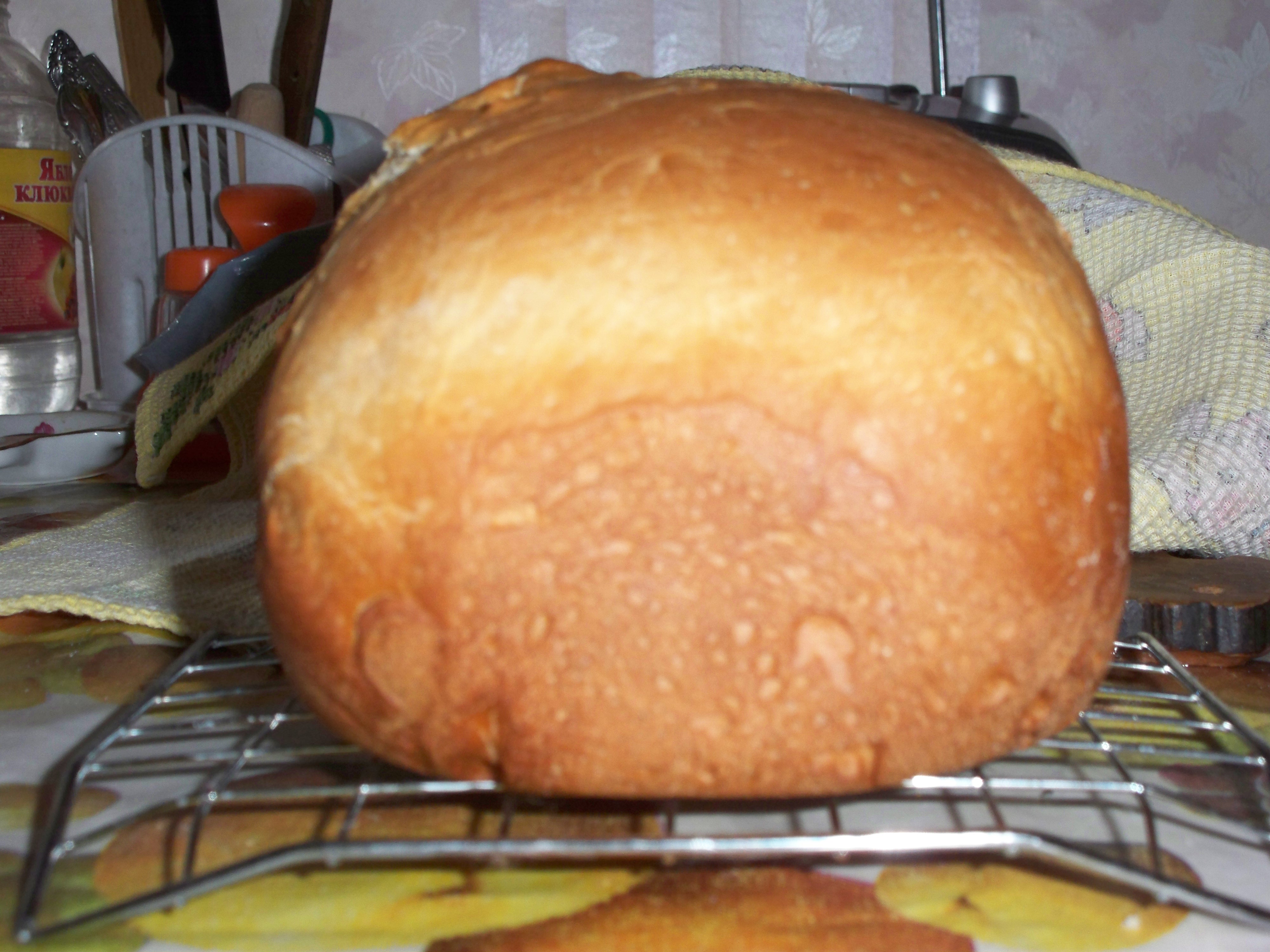 Рецепт - сдобная булка на кефире с корицей (хлебопечка)
