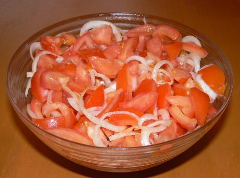 Салат из помидоров - 2