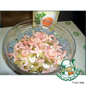 Креветочный салат