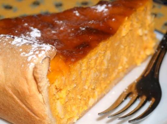 Рецепт - пирог морковный с кокосовой стружкой и сгущённым молоком «Оранжевое настроение»