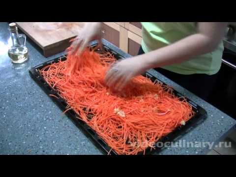 Рецепт - Корейский морковный салат
