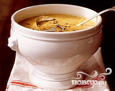 Рецепт - суп с чечевицей, шалфеем и беконом