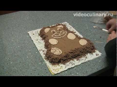 Рецепт - Шоколадный торт Мишка