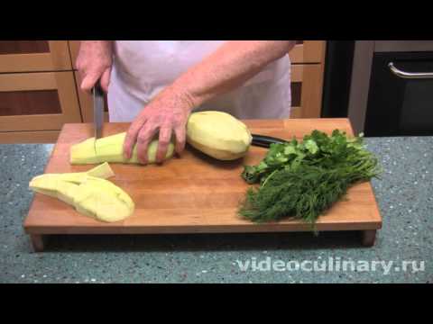 Рецепт - Салат баклажаны в аджике