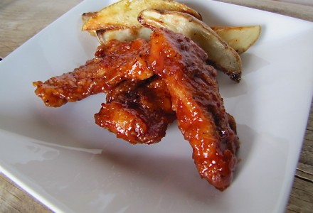 Рецепт - крылышки барбекю в маринаде Teriyaki