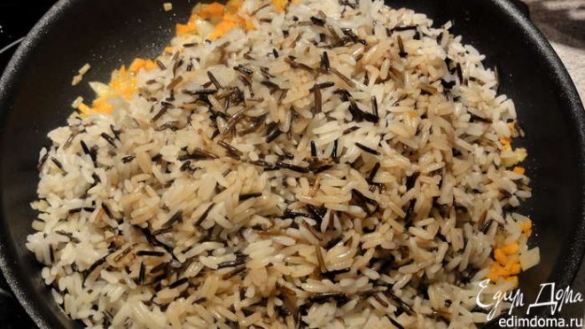 Рисовая крупа с гарниром